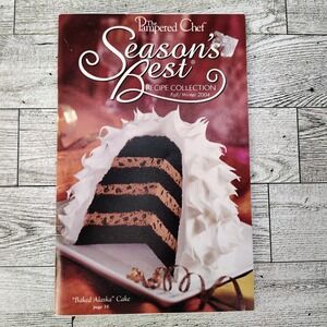 Pampered Chef 2004 Fall‎ Winter Cookbook Booklet Recipe Collection GOOD